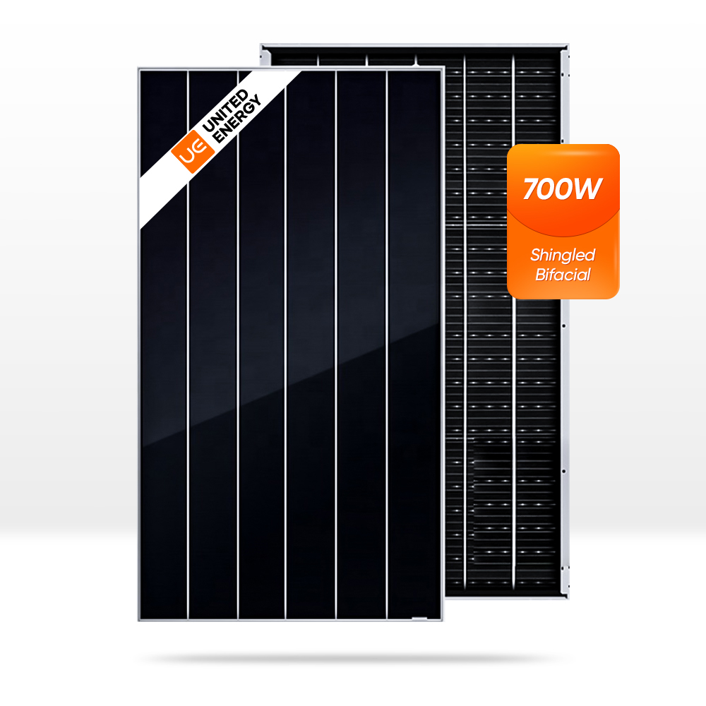 Gontowy Mono 210mm Podwójny szklany panel słoneczny 670w 680w 690w 700w Bifacial HJT 700w