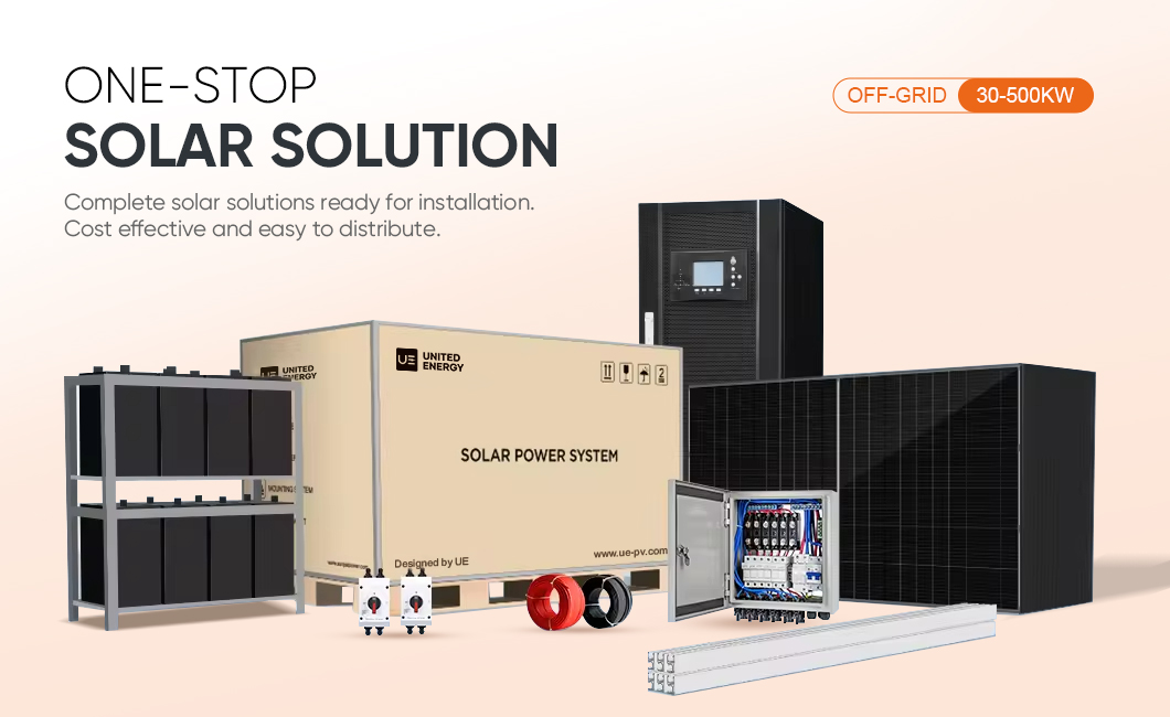 industrial off grid solar energy system