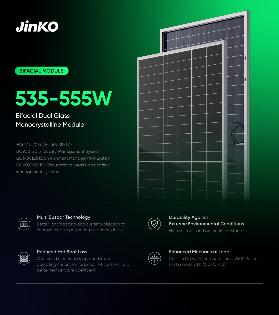 jinko solar panels